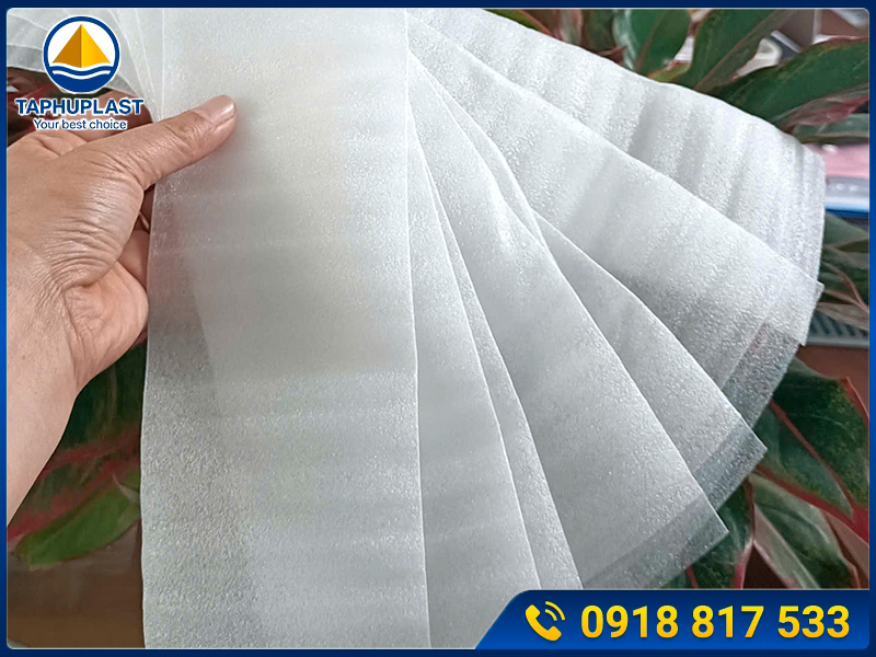Túi xốp foam PE dày 1mm-2mm